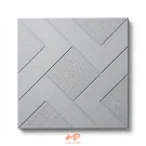 موزاییک پلیمری طرح آشوب 50*50 رنگ طوسی روشن ضخامت 2.5 سانت