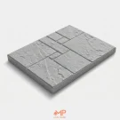 موزاییک پلیمری پارسه 40 در 60 ضخامت 2.5 سانت رنگ طوسی