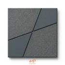 موزاییک پلیمری طرح ضربدر ابعاد 50*50 ضخامت 2.5 رنگ مشکی