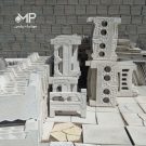 نرده دورباغچه ای پلیمری طرح آوا