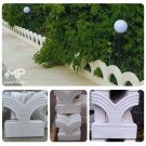 جدول دور باغچه بتنی طرح آبشار