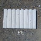 نرده طرح چوب باغچه مدل درختی