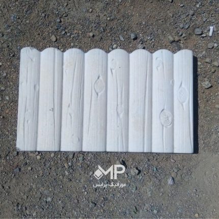 نرده طرح چوب باغچه مدل درختی