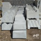 بلوک اطراف باغچه مدل شیاری