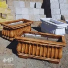 گلدان های مستطیلی بزرگ مدل آماتیس