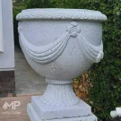گلدان پایه دار مدل پرده ای