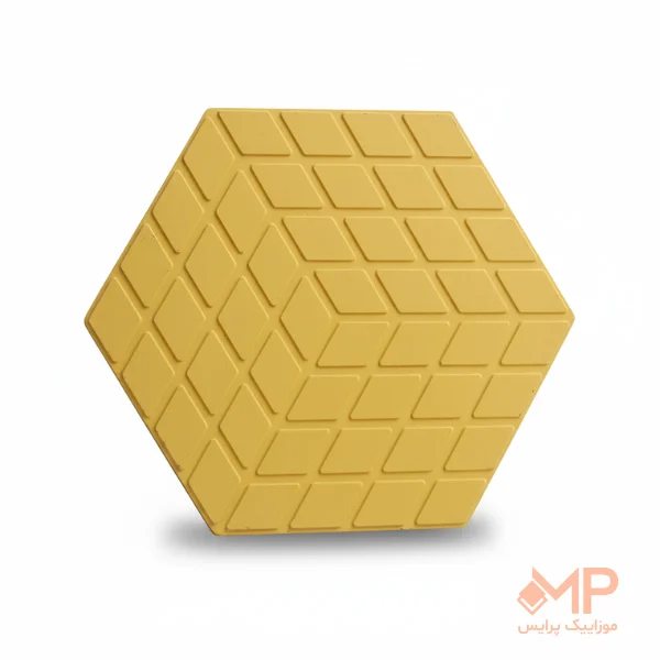3d mosaic (2) موزاییک سه بعدی زرد| موزاییک 3 بعدی