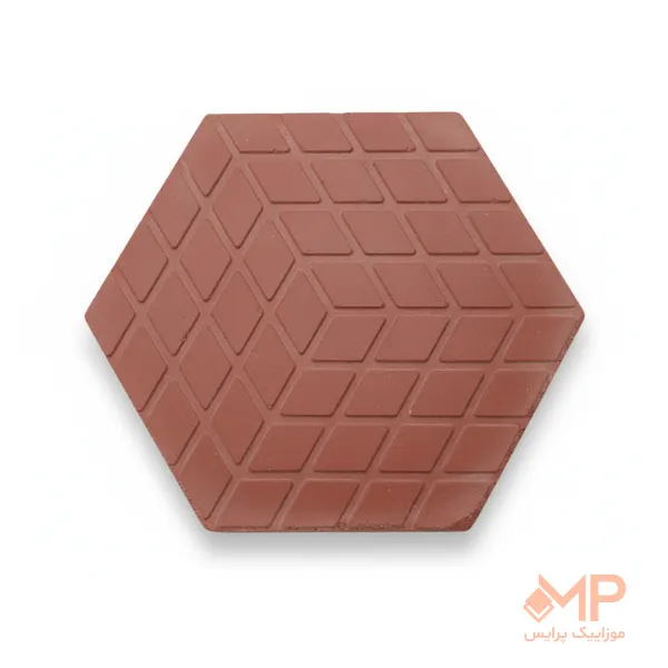 3d mosaic (3) موزاییک سه بعدی قرمز