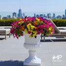 گلدان های بتنی پلیمری شیپوری
