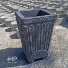 تولیدی گلدان بلند طوسی