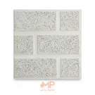 موزاییک 40در40 گرانیتی سیمان سفید