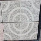 موزاییک دایره ای گرانیتی سیمان سفید