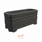 سه خط طرح دار مستطیل طول 120 مشکی