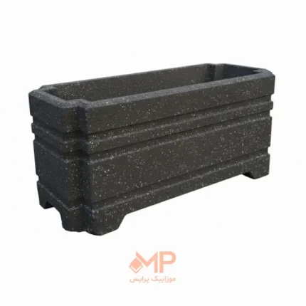سه خط طرح دار مستطیل طول 120 مشکی
