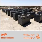 گلدان مدرن 1 خط طول 120 وزن 480 در کارگاه