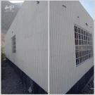 اجرای نمای ساختمان با بتن اکسپوز مربع کیتکا 5خط - کیت کت 5لاین مربع
