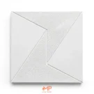 موزاییک پلیمری 50*50 چشمه ضخامت 2.5سانت رنگ سفید