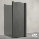 فلاشینگ بتنی (درپوش بتنی) دوطرفه ابعاد 45×100 رنگ مشکی