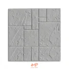 موزاییک پلیمری طرح پارسه مربع ابعاد 40*40 و 50*50 طوسی روشن