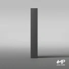 زیر پله بتنی ابعاد:15در120، ضخامت:2.5 سانت، وزن: 10کیلوگرم، رنگ: مشکی