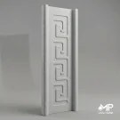 فلاشینگ 2طرفه طوسی (ابعاد:35×100)